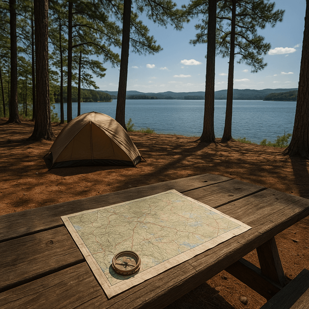 Albemarle, North Carolina: The Ancient Uwharrie Mountains & Lake Tillery Camping