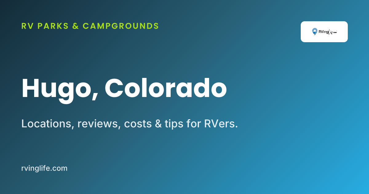 RV Parks In Hugo, Colorado