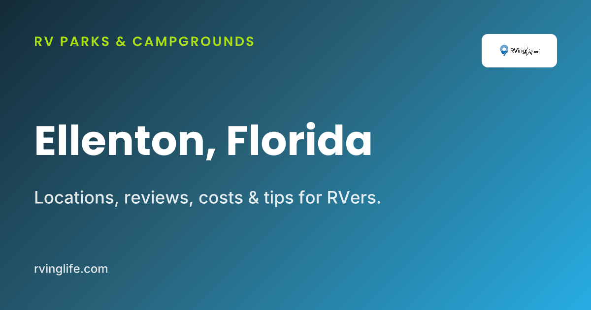 RV Parks In Ellenton, Florida