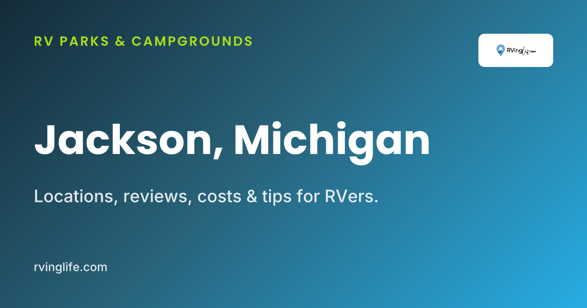 RV Campgrounds & Parks In Jackson | RVingLife