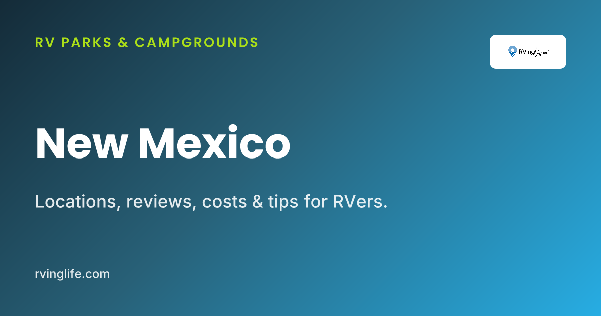 RV Parks In New Mexico