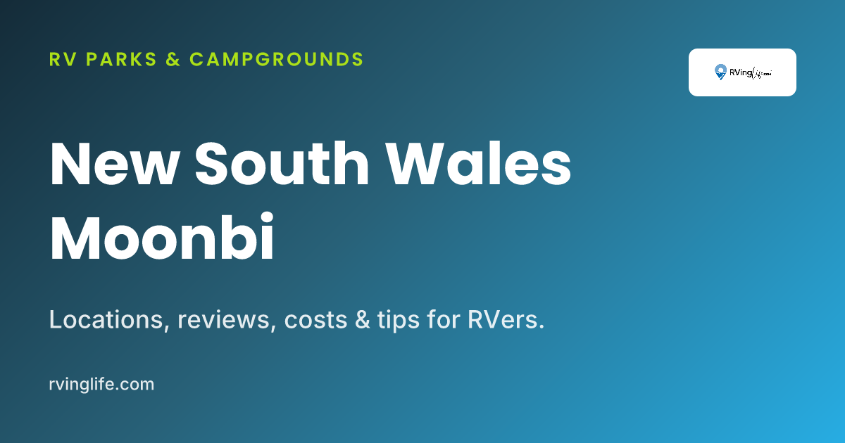 Caravan Parks In Moonbi, New South Wales