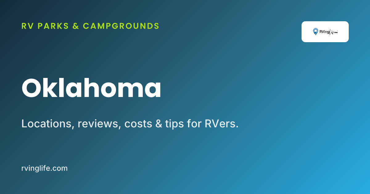 RV Parks In Oklahoma