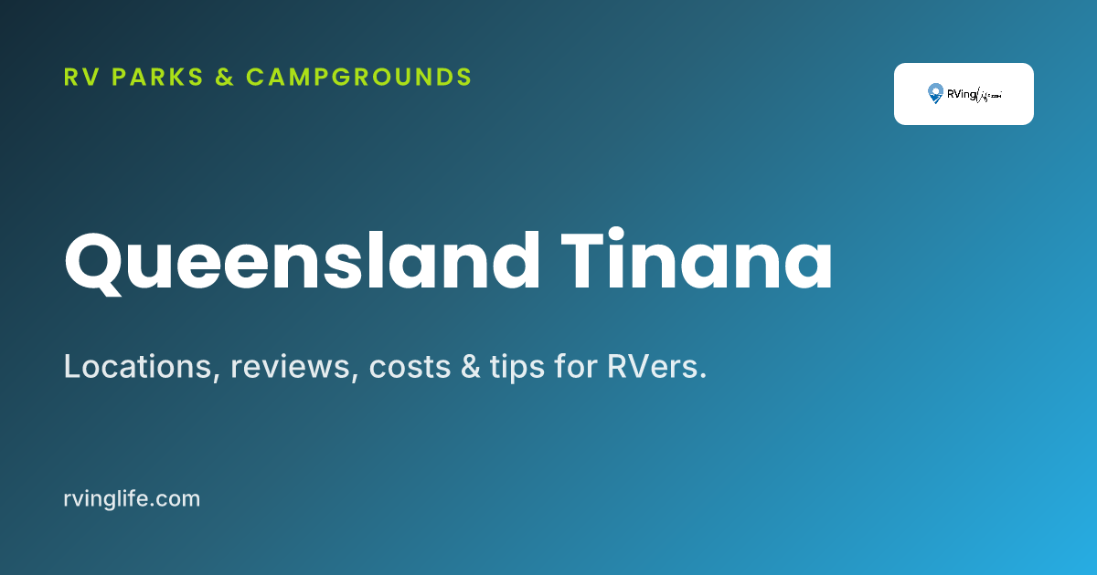 Caravan Parks In Tinana, Queensland